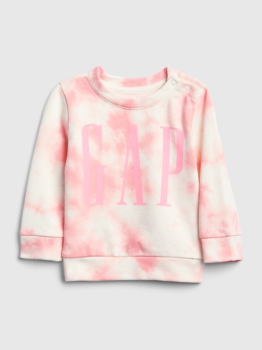 Image number 1 showing, Baby Gap Logo Tie-Dye Sweatshirt