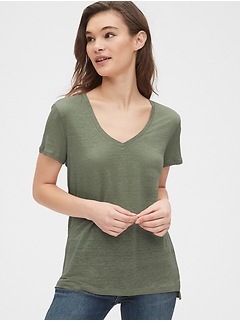 gap linen shirt womens