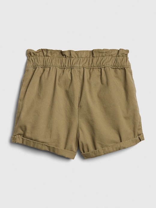 Image number 2 showing, Toddler Paperbag-Waist Shorts