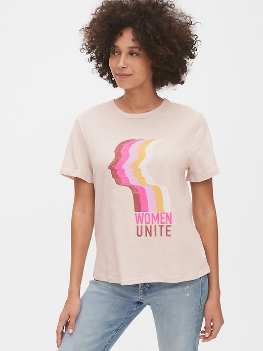 1 of 8 showing, with the color off-white oyster  of product Graphic T-Shirt