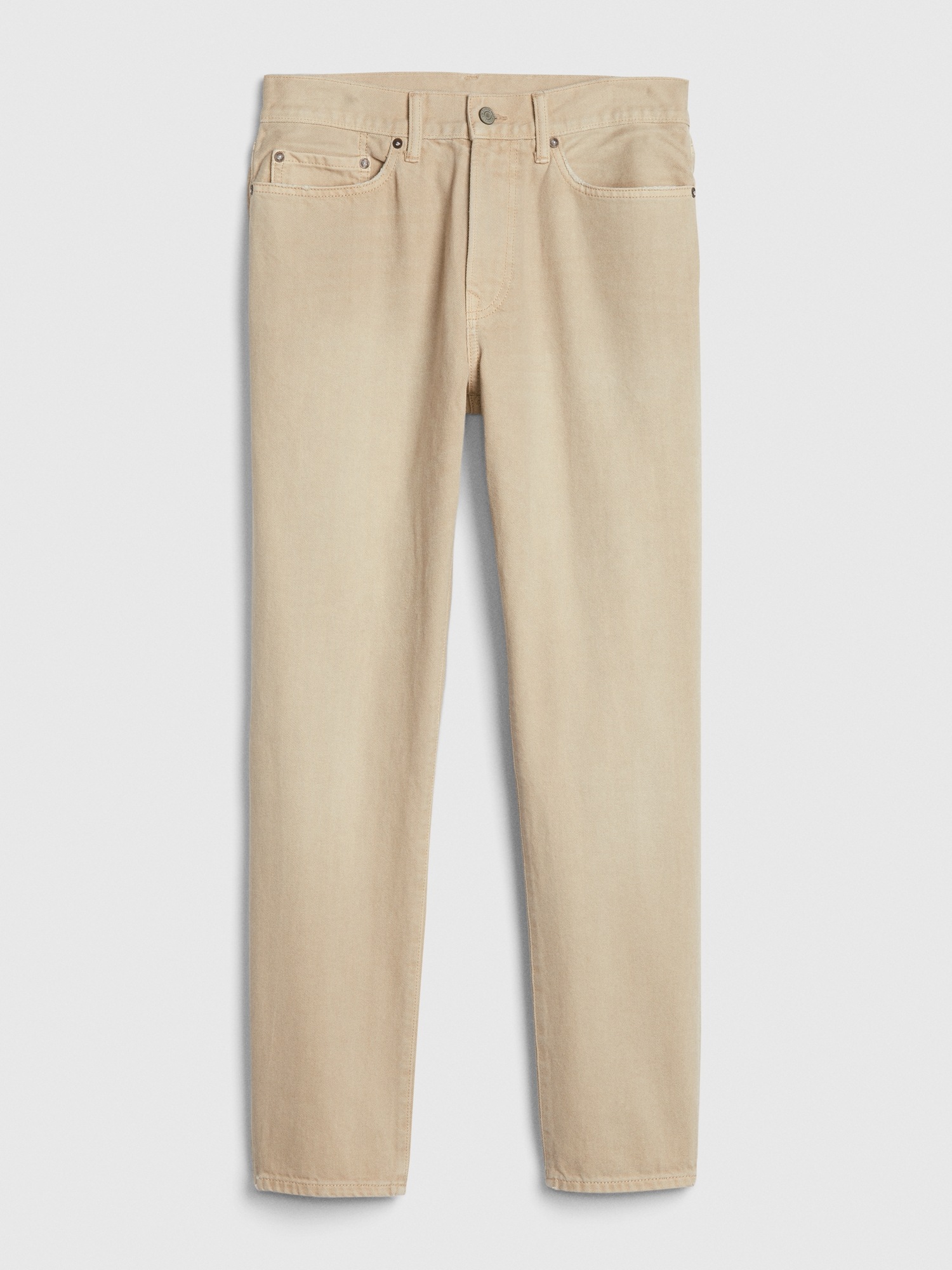 khaki slim jeans