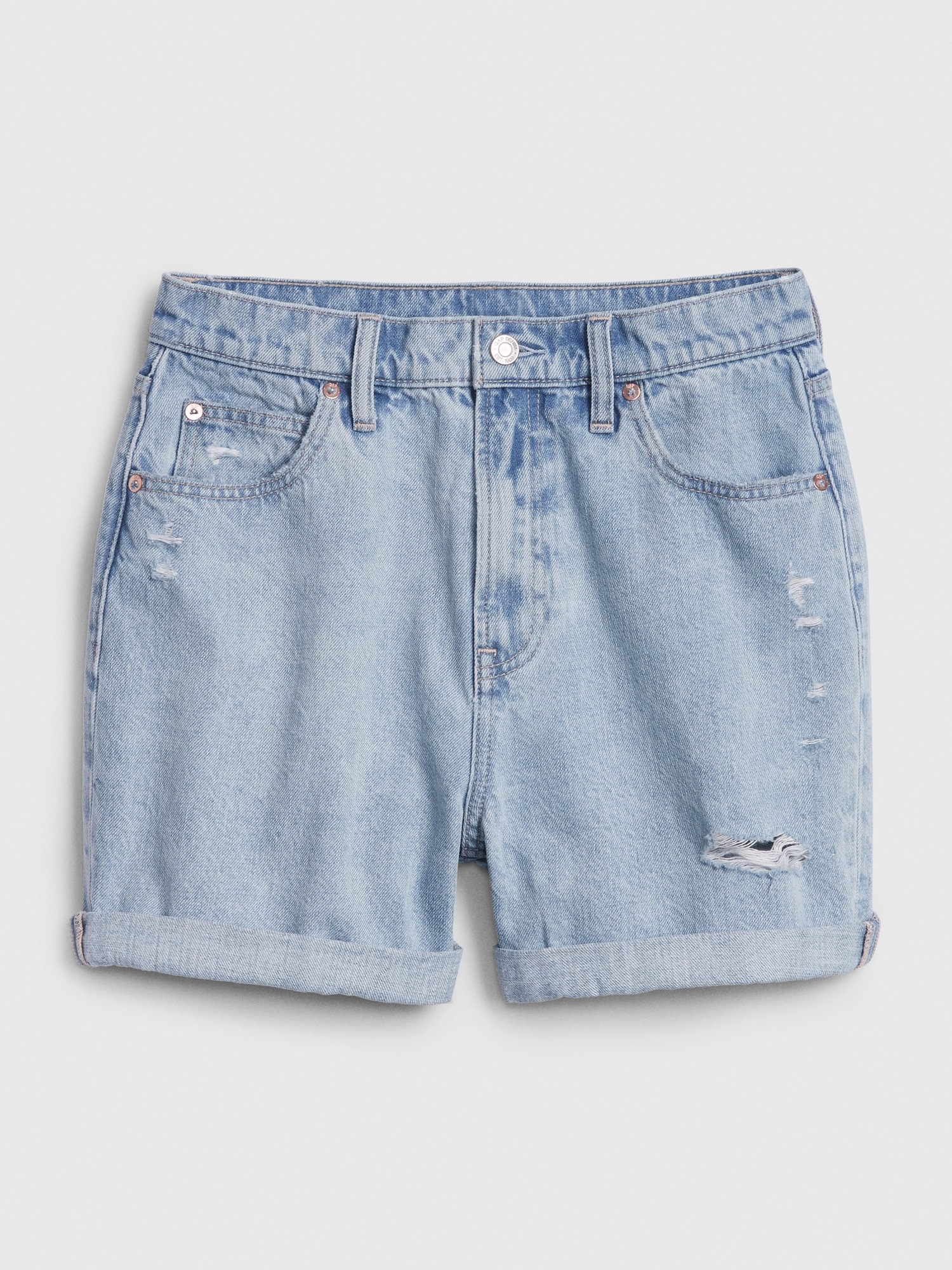 gap denim shorts