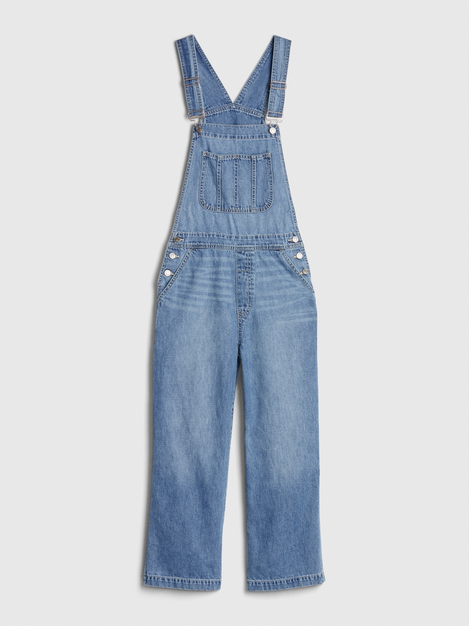 blue jean overall pants