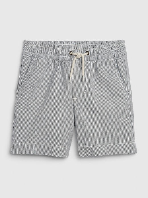 Image number 1 showing, Toddler Railroad Stripe Pull-On Shorts