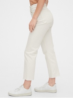 gap white jeans