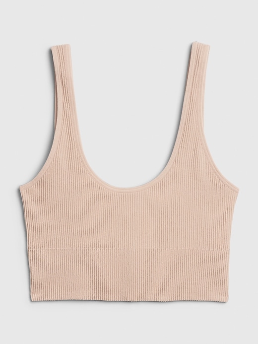 Rio Seamless Ribbed Sports Bra - Nude Pink – Jed North Canada