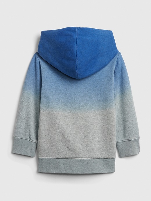 View large product image 2 of 4. Toddler Graphic Ombre Hoodie Sweatshirt