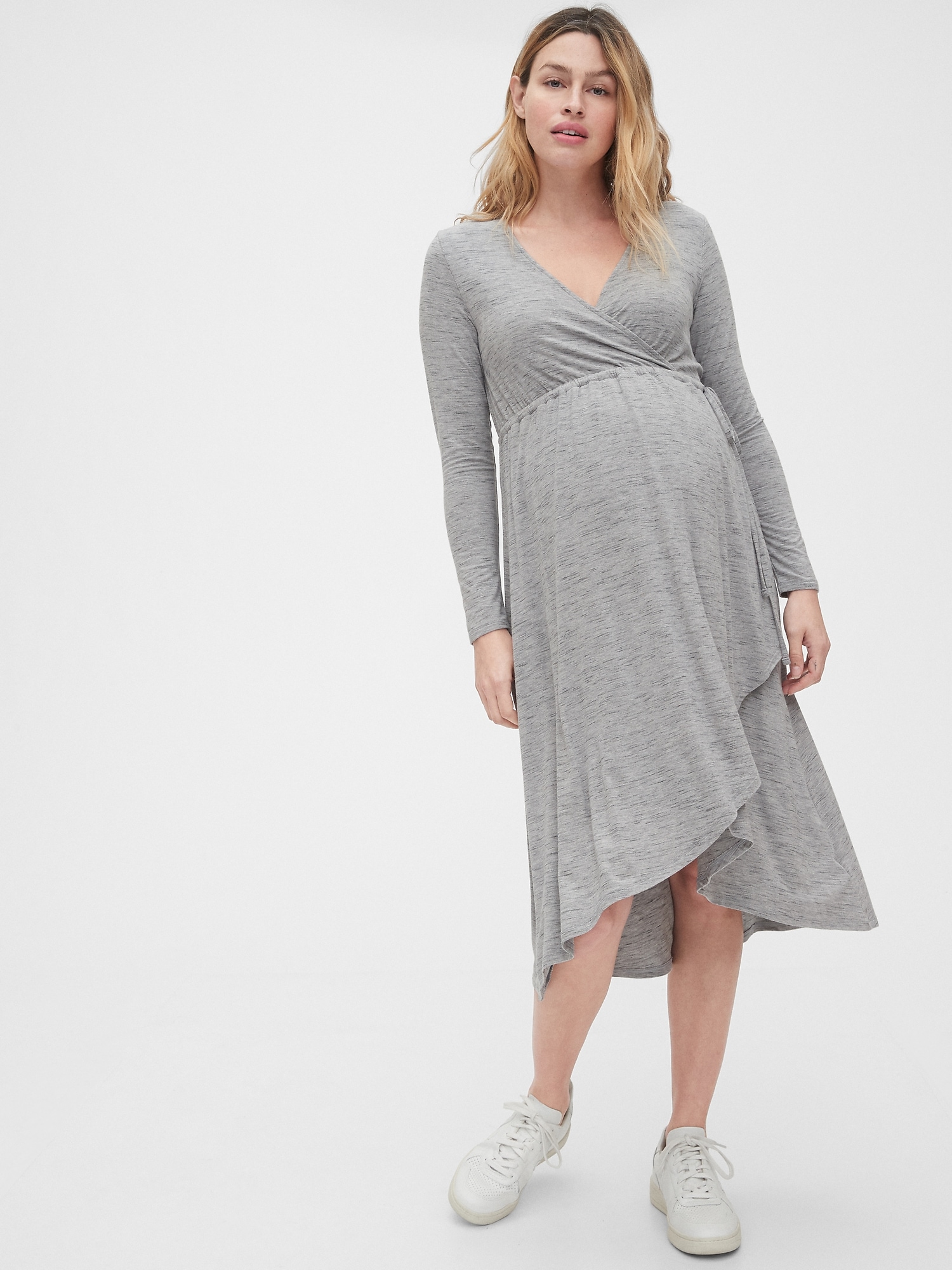 the gap wrap dress