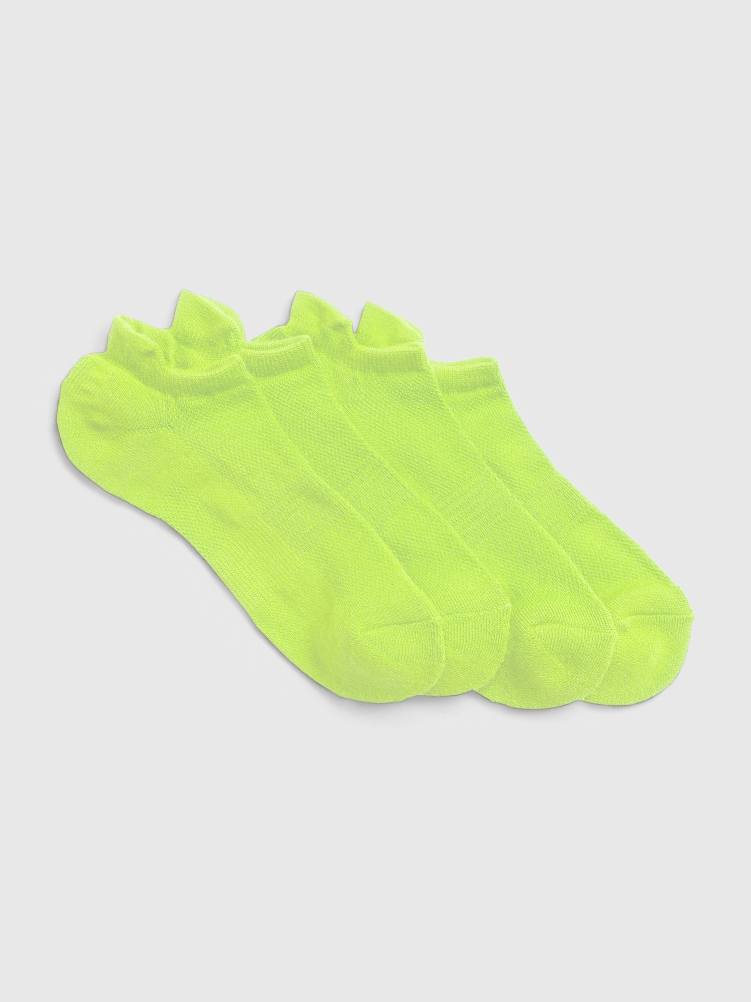neon green sock heels
