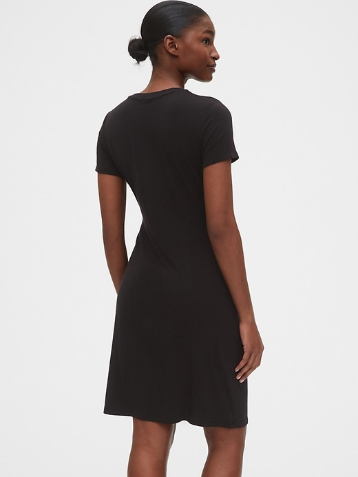 Image number 2 showing, Twist-Knot Dress in TENCEL&#153