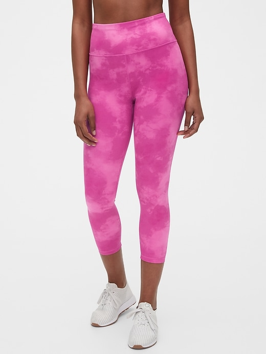 View large product image 1 of 1. GapFit High Rise 7/8 Leggings in Eclipse