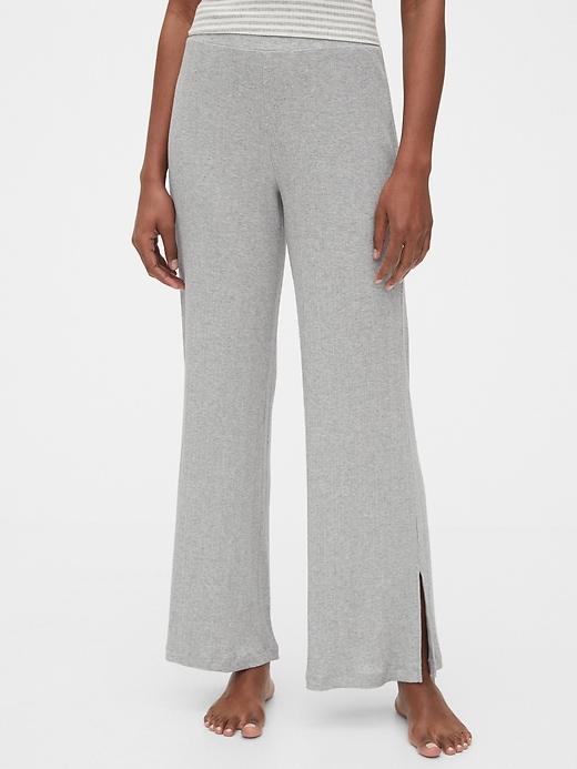 View large product image 1 of 1. Ribbed Pants in Modal