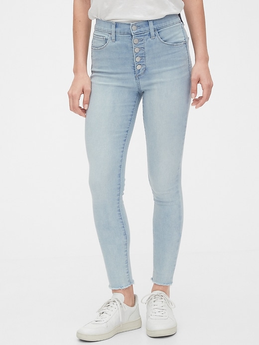 Image number 1 showing, High Rise Favorite Jeggings with Secret Smoothing Pockets