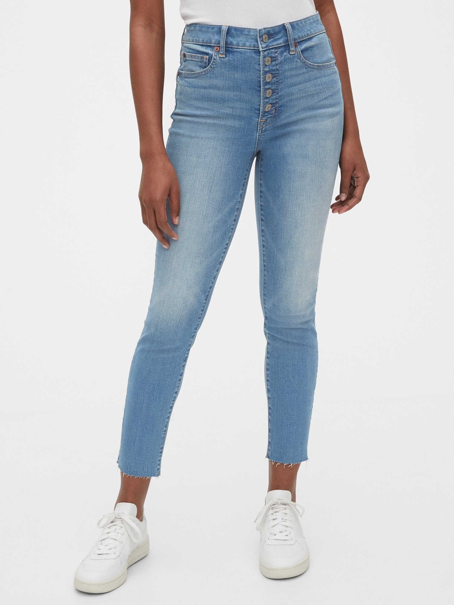 gap true skinny high rise