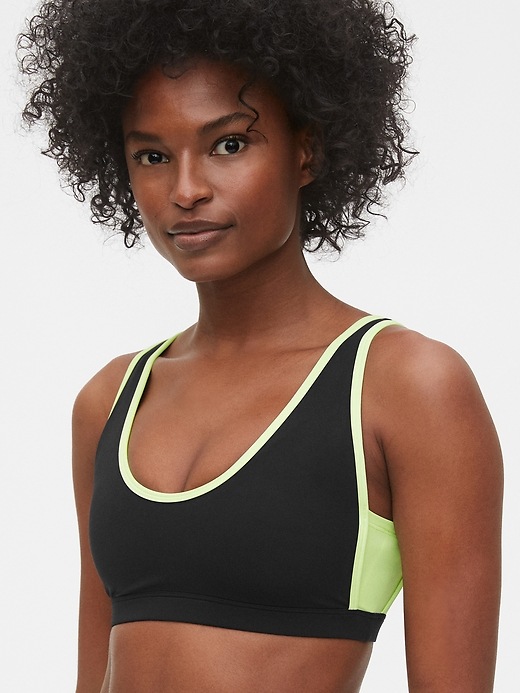 View large product image 1 of 1. GapFit Sculpt Low Support Sports Bra