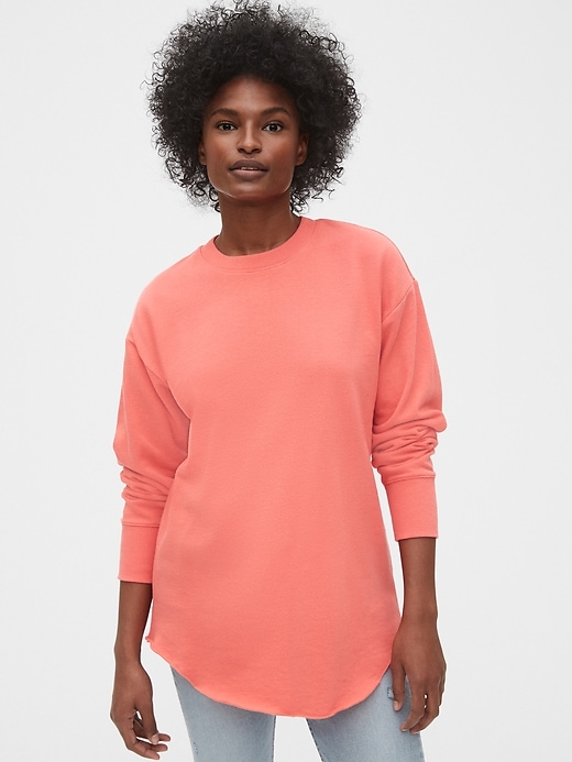 Image number 7 showing, Vintage Soft Curved Hem Sweatshirt