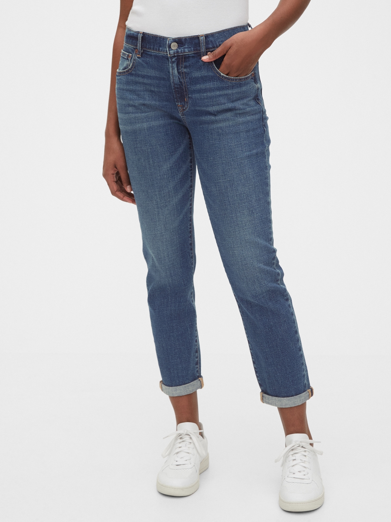 gap best girlfriend jeans black