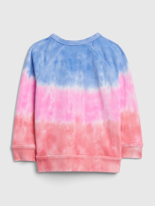 View large product image 2 of 4. babyGap &#124 Disney Mickey Mouse Tie-Dye Sweatshirt