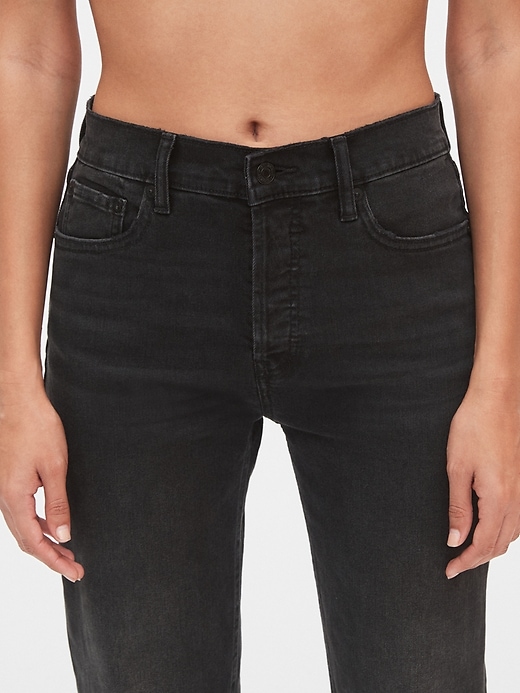 Image number 5 showing, High Rise Cheeky Straight Jeans with Secret Smoothing Pockets