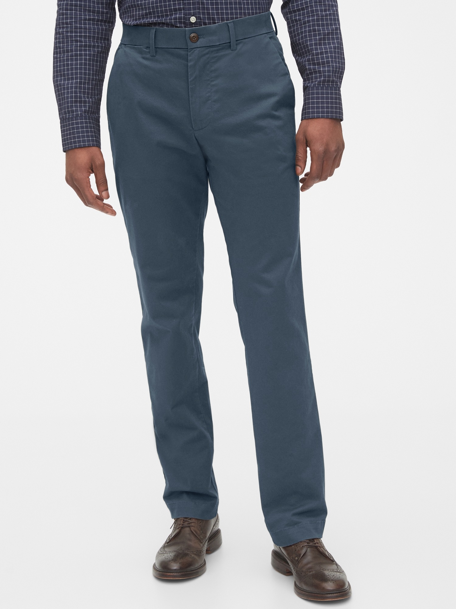 gap straight stretch khakis