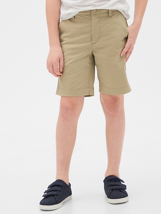 Image number 1 showing, Kids Hybrid Tech Short with QuickDry