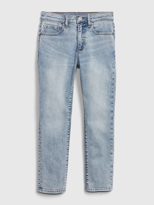 Image number 1 showing, Kids Athletic Taper Jeans with Washwell&#153