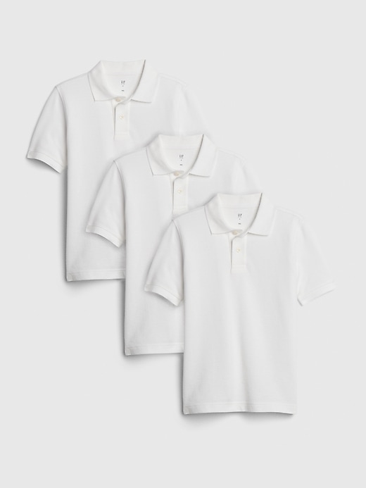 View large product image 1 of 1. Kids Polo Shirt (3-Pack)