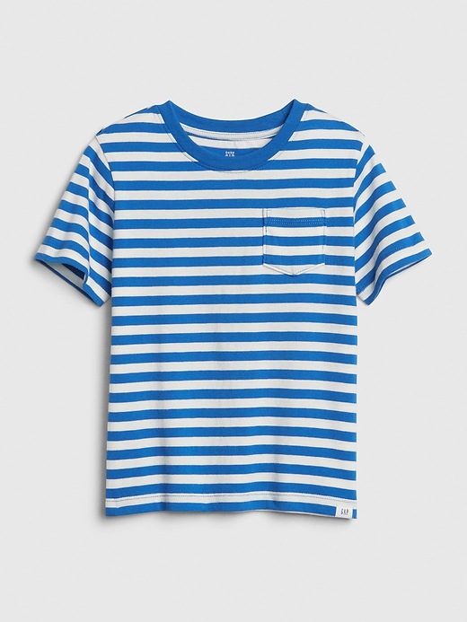 View large product image 1 of 1. Toddler Stripe Short Sleeve T-Shirt