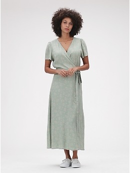 gap wrap dress