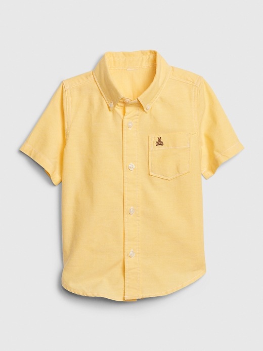 View large product image 1 of 1. Toddler Brannan Bear Oxford Shirt