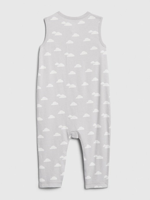 Image number 2 showing, Baby Organic Cotton Cloud One-Piece