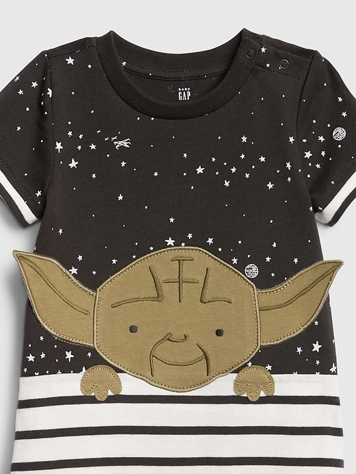 Image number 3 showing, babyGap &#124 Star Wars&#153 Yoda Shorty One-Piece