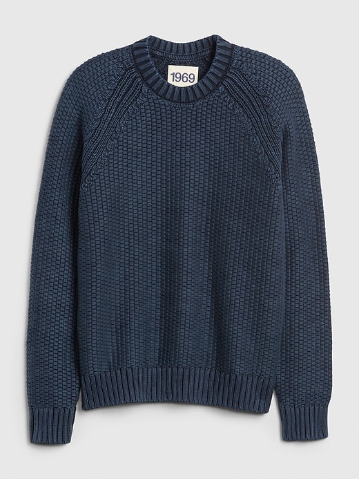 Image number 8 showing, 1969 Premium Indigo Raglan Sweatshirt