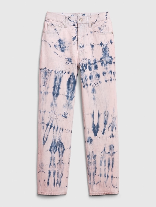 Image number 6 showing, High Rise Tie-Dye Cheeky Straight Jeans