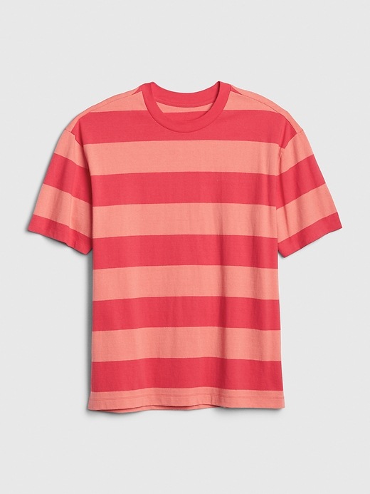 Image number 6 showing, Easy Heavyweight Stripe T-Shirt