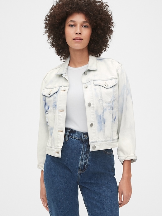 Image number 1 showing, Cropped Icon Denim Jacket