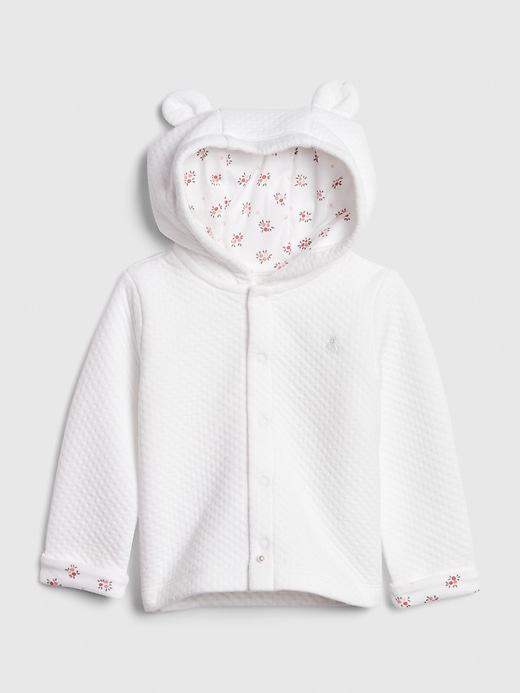 Image number 3 showing, Baby Brannan Bear Quilted Hoodie Sweatshirt
