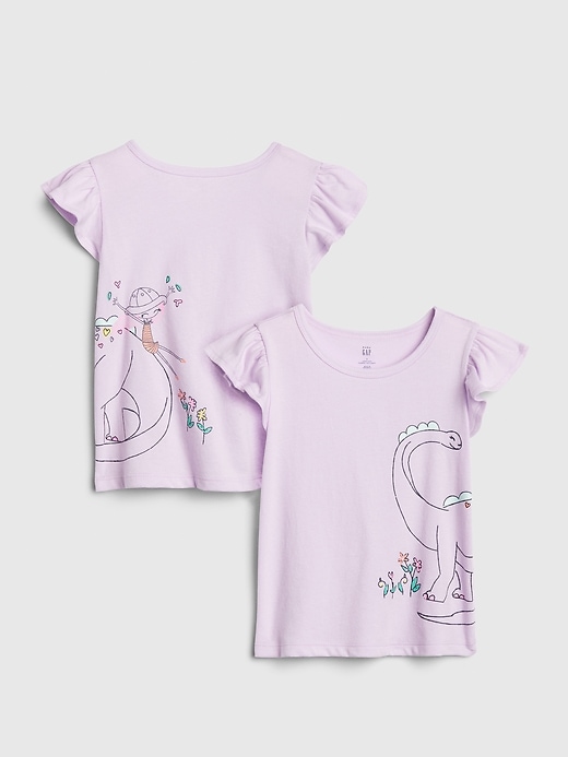 Image number 4 showing, Toddler Bea Flutter T-Shirt