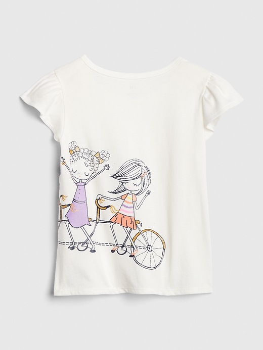Image number 2 showing, Toddler Bea Flutter T-Shirt
