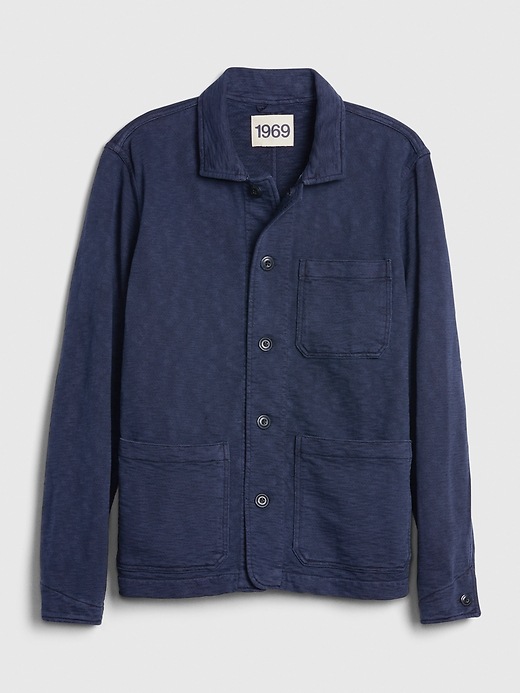 Image number 6 showing, 1969 Premium Chore Jacket in French Terry