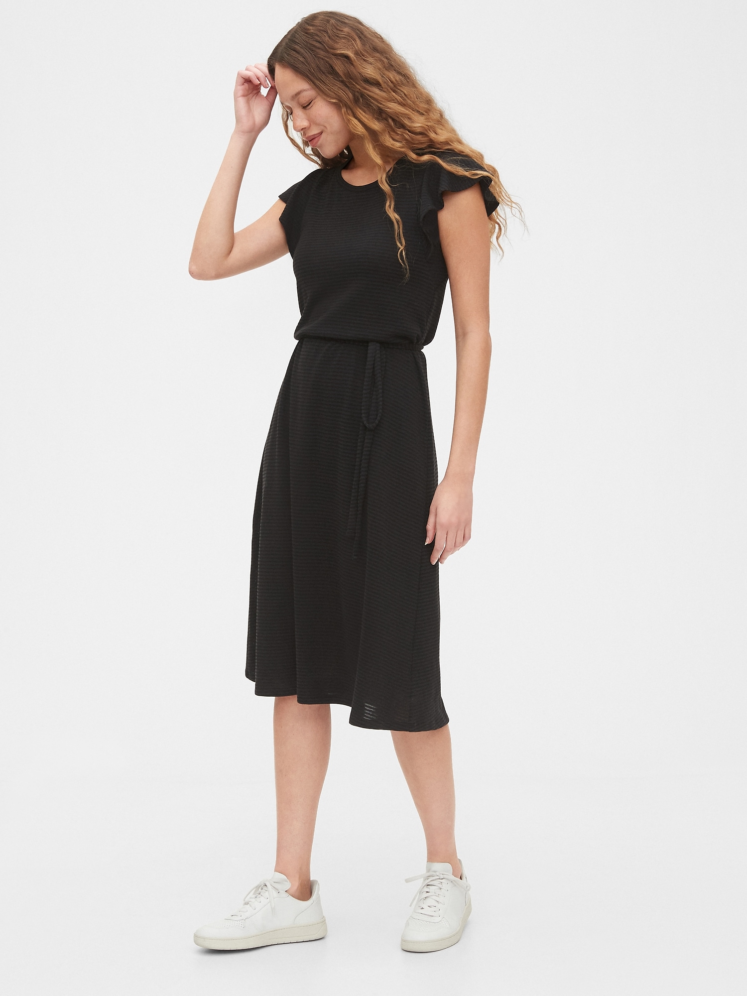 gap black dress