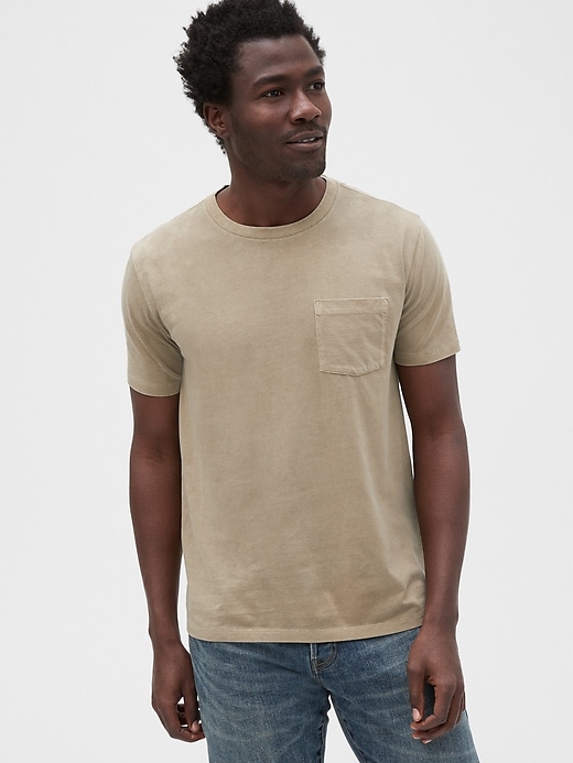 View large product image 1 of 1. Pocket T-Shirt