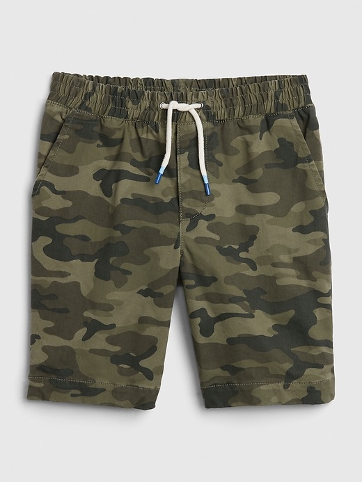 View large product image 1 of 1. Kids Pull-On Easy Shorts with Stretch