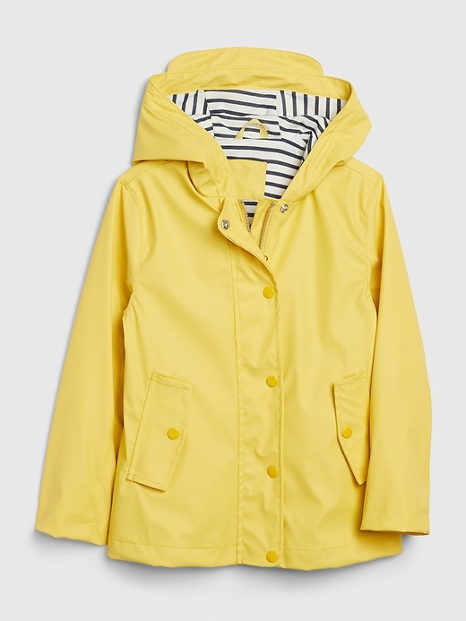 View large product image 1 of 1. Kids Jersey-Lined Raincoat