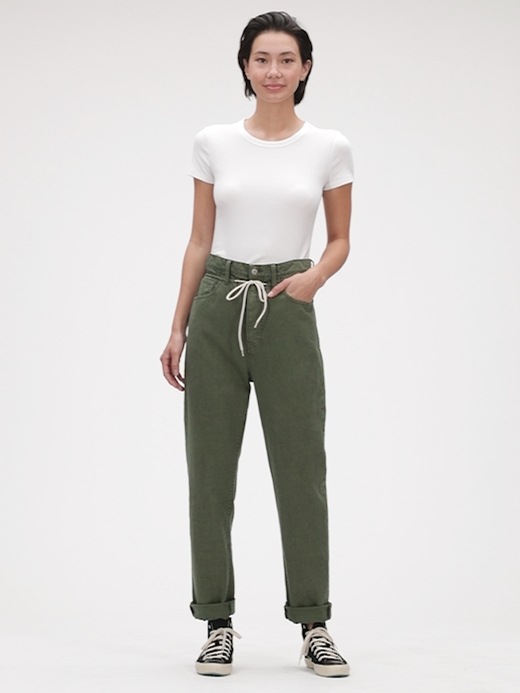gap paper bag pants