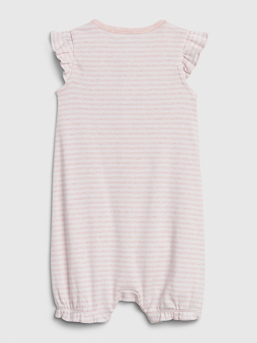 Image number 2 showing, Baby Ruffle Brannan Bear Shorty One-Piece