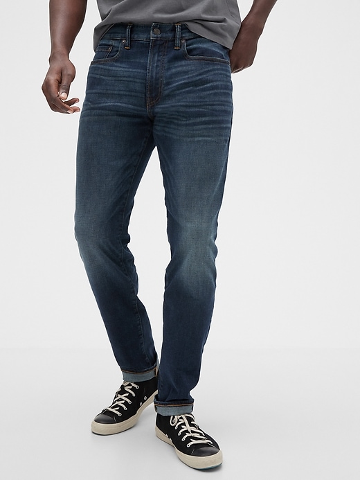 Image number 1 showing, Wearlight Slim Jeans with GapFlex