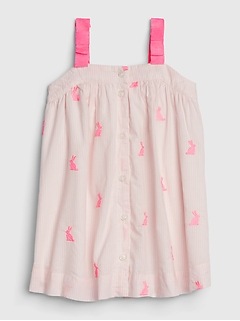 baby gap white dress