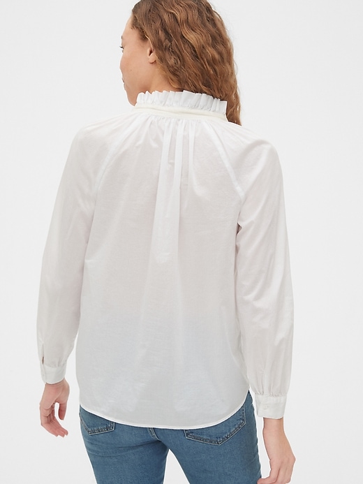 Image number 2 showing, Ruffled Popover Shirt