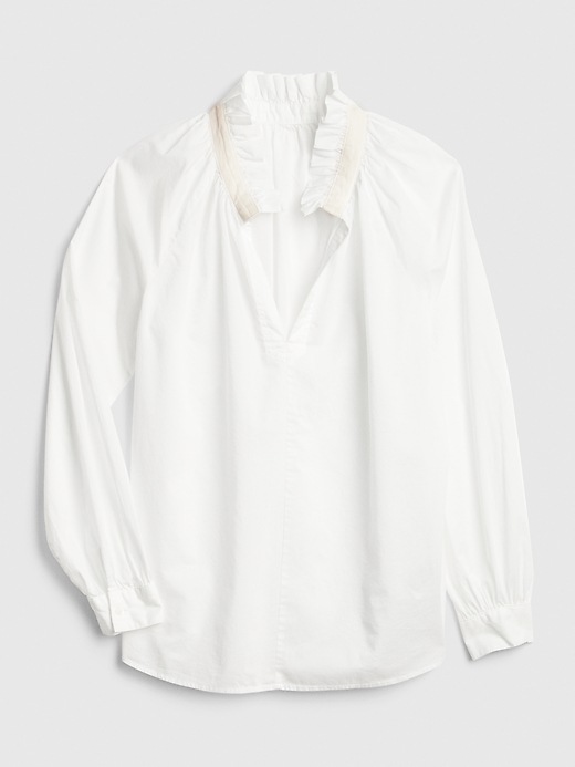 Image number 6 showing, Ruffled Popover Shirt